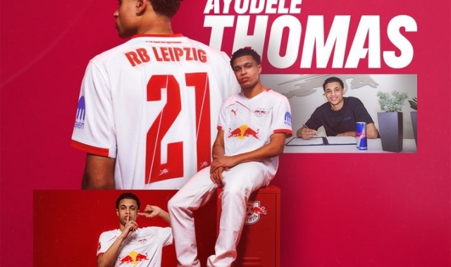 开云体育APP-官方：莱比锡签下埃因霍温18岁边锋阿约德勒·托马斯，签至2031年