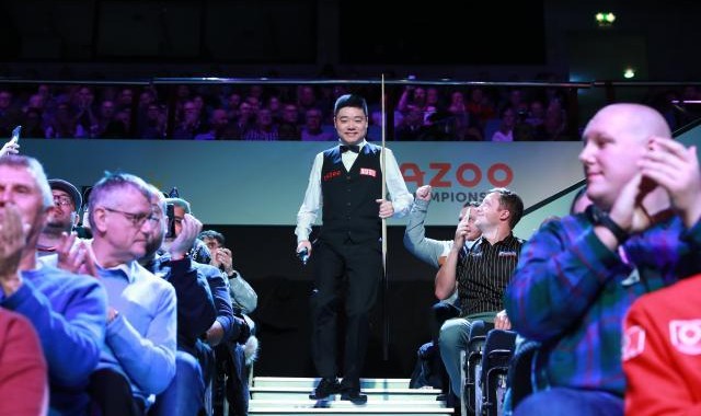 开云-丁俊晖状态回暖令人欣喜 时隔三年重返英锦赛8强